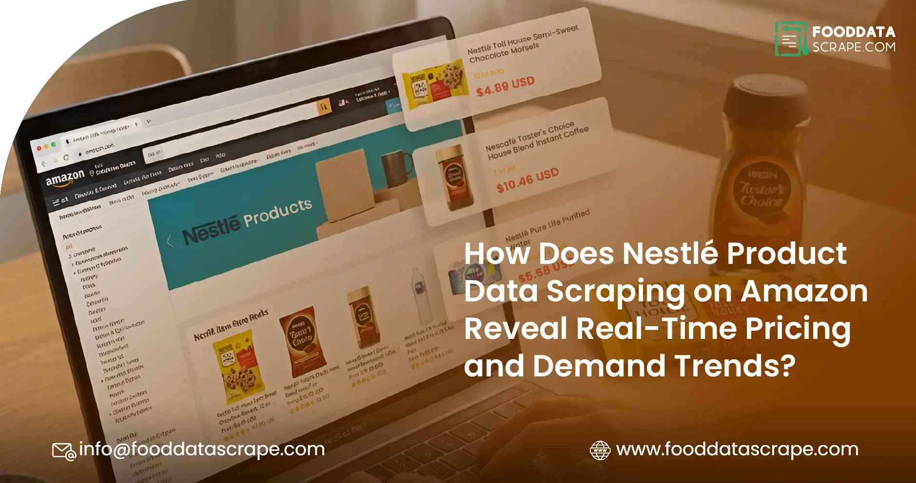 How Does Nestlé Product Data Scraping on Amazon Reveal Real-Time Pricing and Demand Trends?